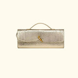 Sac à main long à rabat en cuir Cuiraya