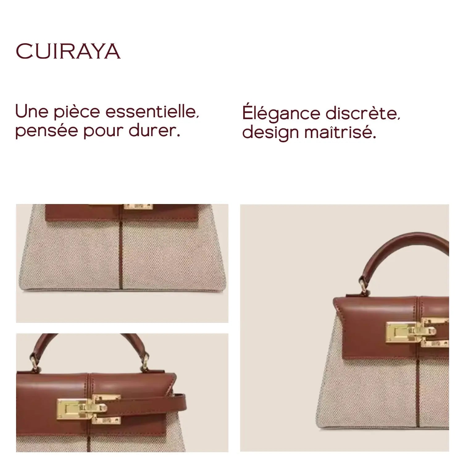 Sac à main à poignée Cuiraya