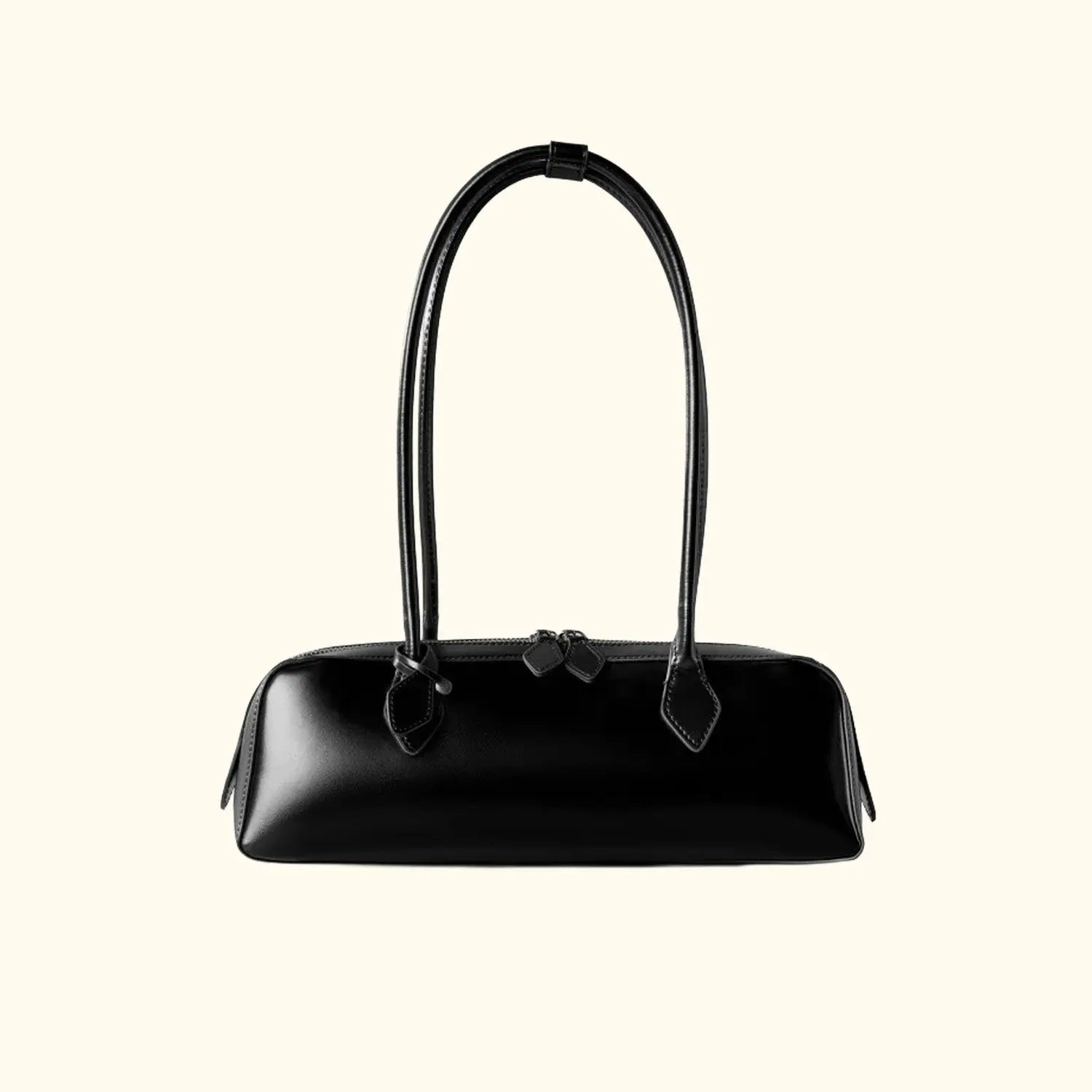 Sac à main baguette en cuir véritable Cuiraya