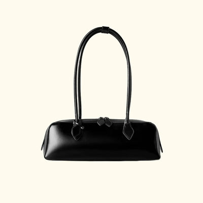 Sac à main baguette en cuir véritable Cuiraya