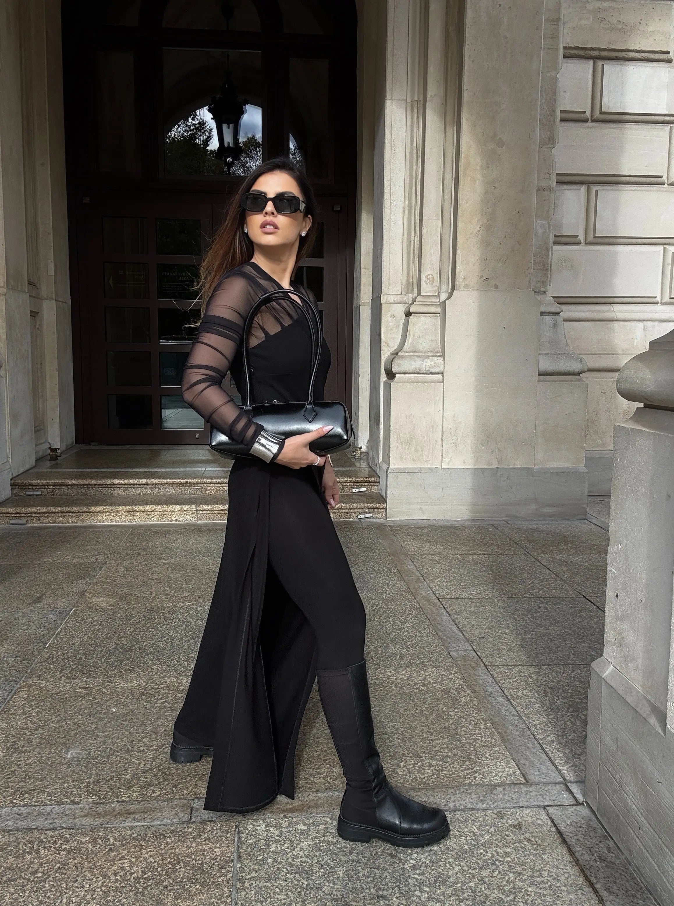 Sac à main baguette en cuir véritable Cuiraya