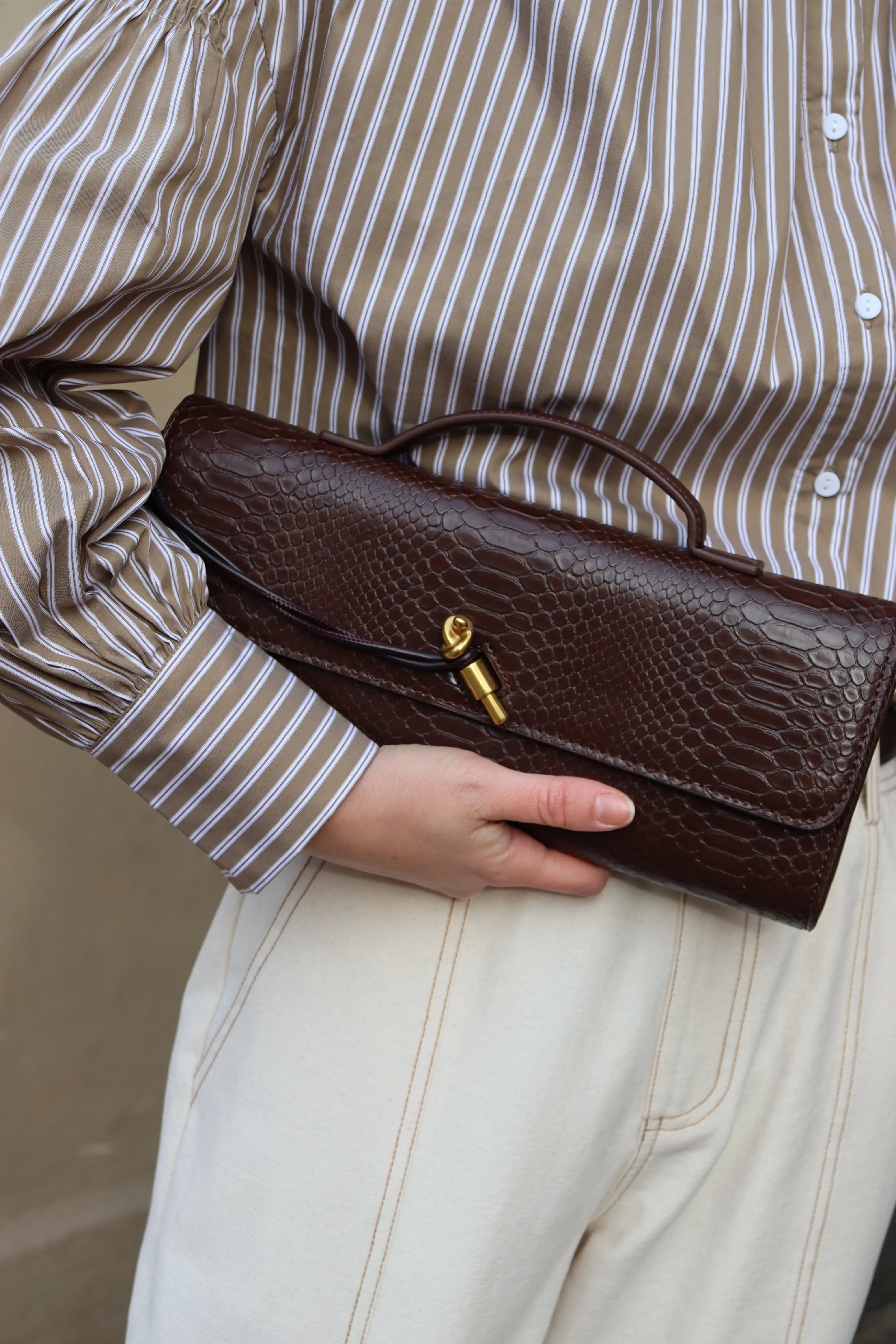 Sac à main long à rabat Cuiraya