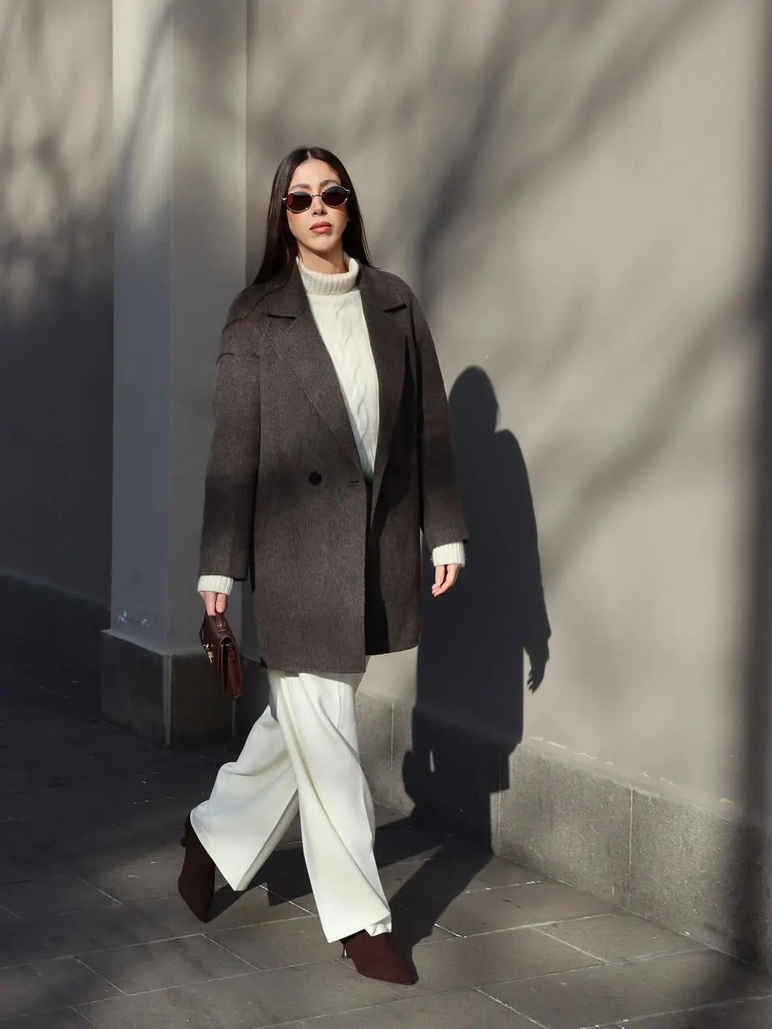 Sac à main long à rabat Cuiraya