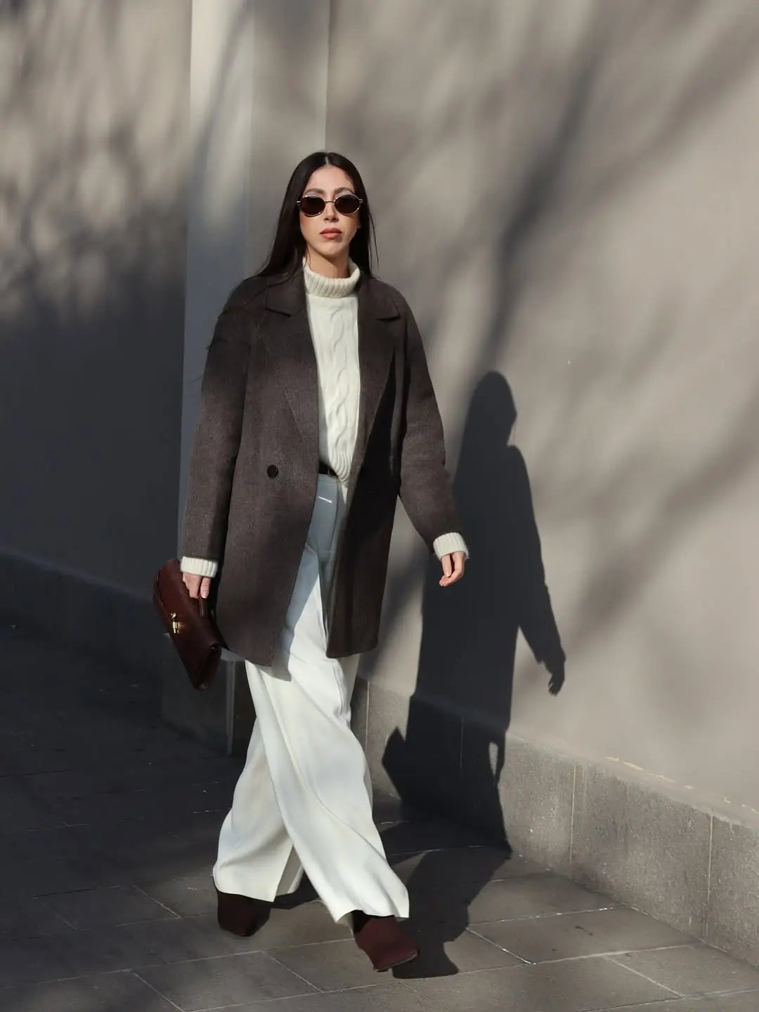 Sac à main long à rabat Cuiraya