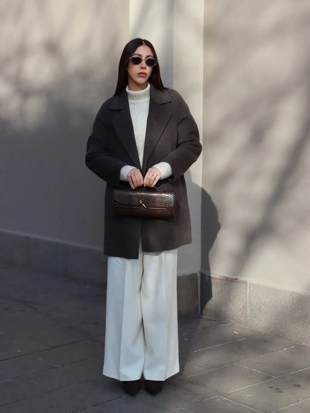 Sac à main long à rabat Cuiraya