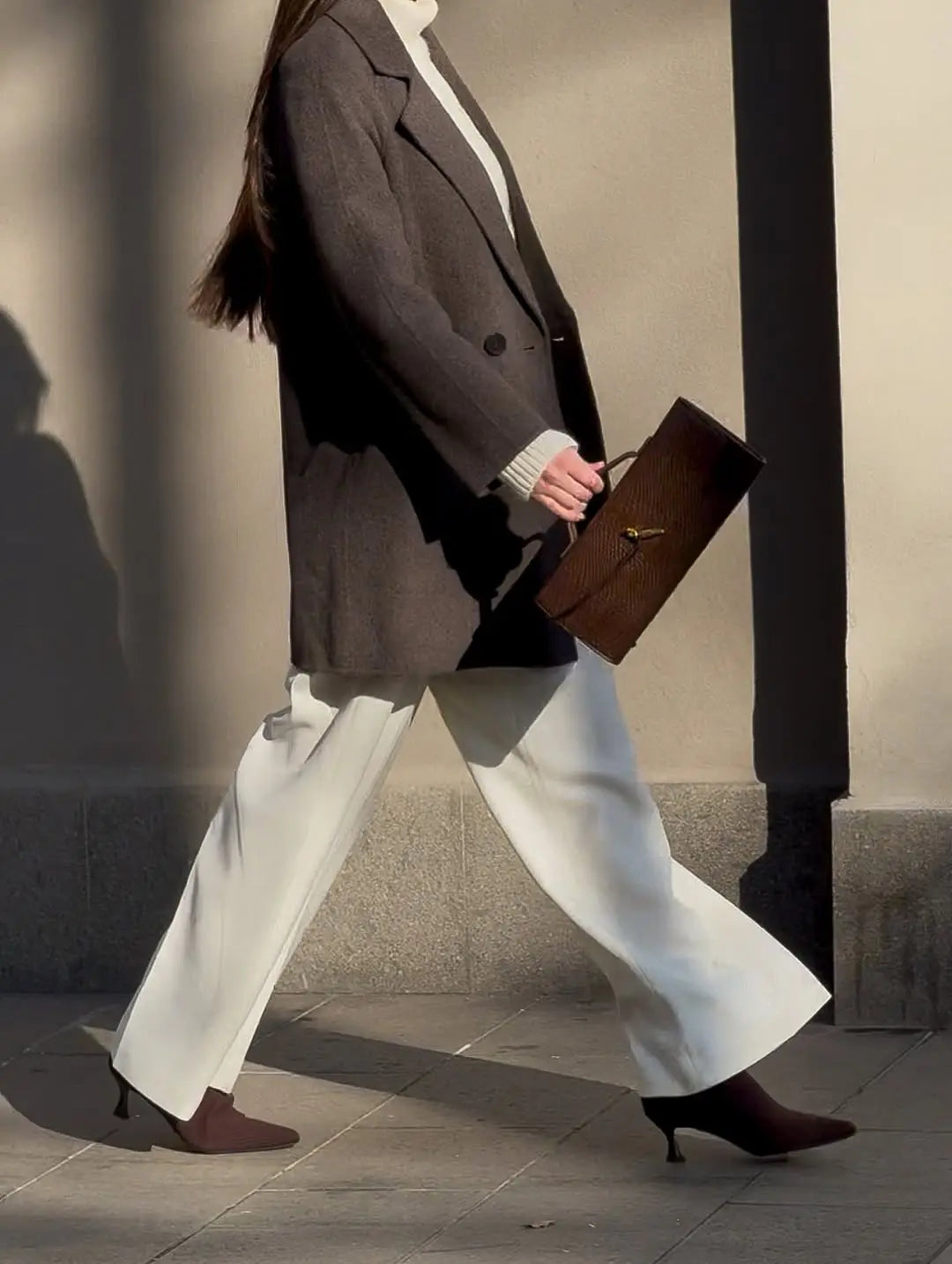 Sac à main long à rabat Cuiraya